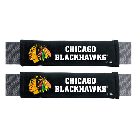 Chicago Blackhawks Embroidered Seatbelt Pad - 2 Pieces