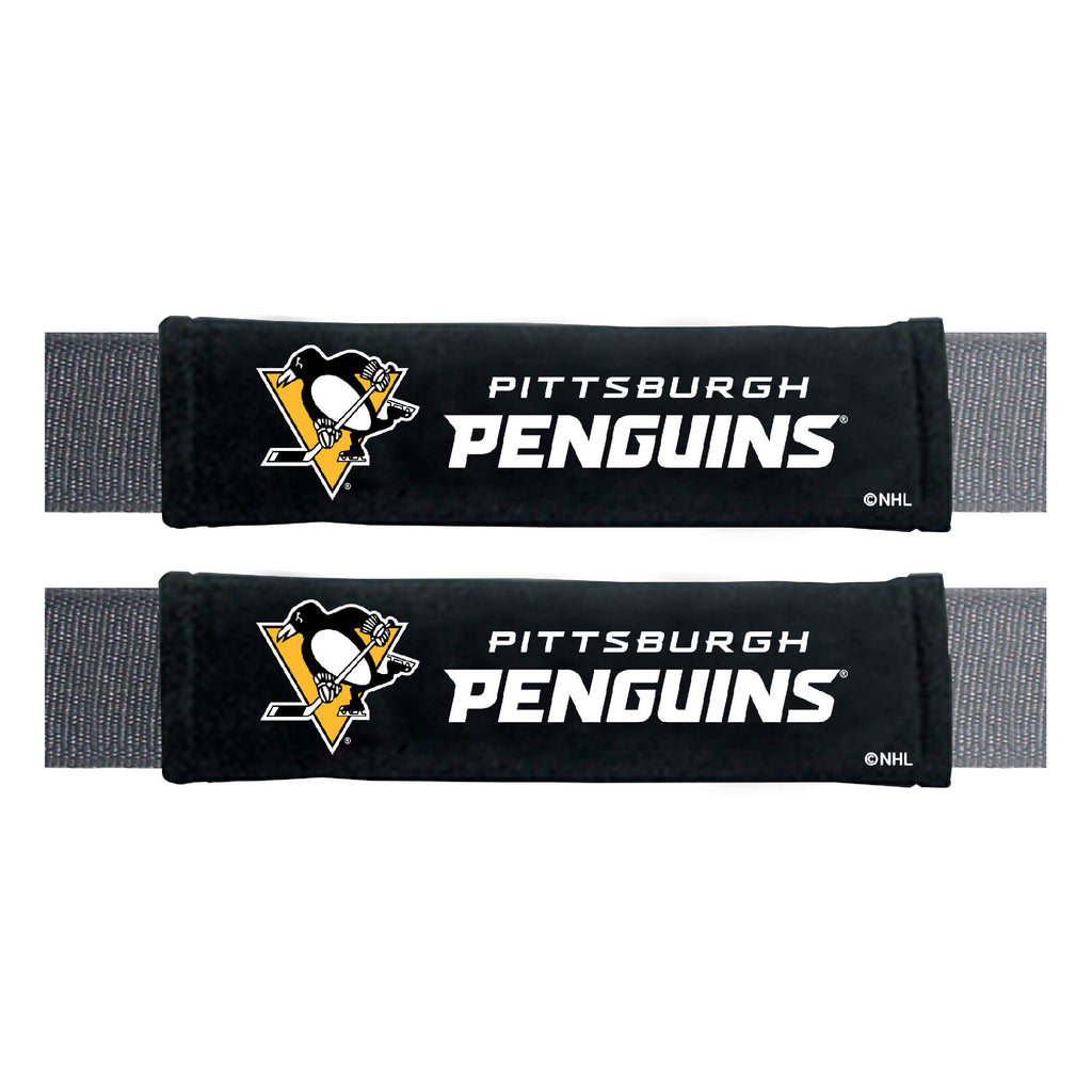 Pittsburgh Penguins Embroidered Seatbelt Pad - 2 Pieces