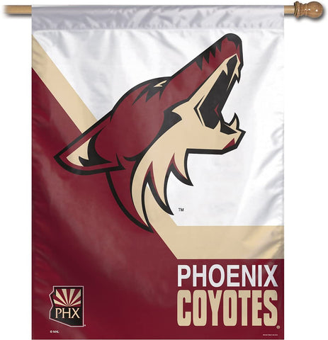 Phoenix Coyotes Banner 27x37 Vertical