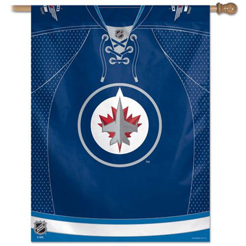 Winnipeg Jets Banner 27x37 Vertical