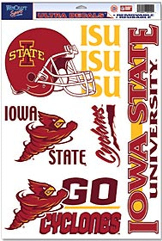 Iowa State Cyclones Decal 11x17 Ultra - Special Order