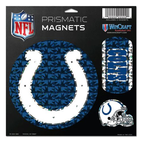 Indianapolis Colts Magnets 11x11 Prismatic Sheet