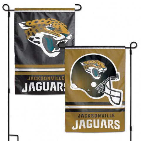 Jacksonville Jaguars Flag 12x18 Garden Style 2 Sided