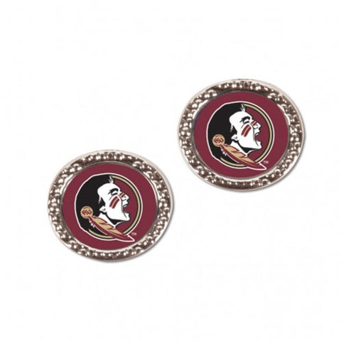 Florida State Seminoles Earrings Post Style - Special Order