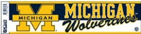Michigan Wolverines Bumper Sticker