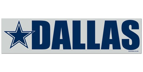 Dallas Cowboys Decal Bumper Sticker