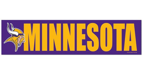 Minnesota Vikings Decal Bumper Sticker