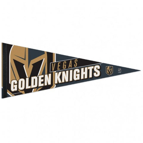 Vegas Golden Knights Pennant 12x30 Premium Style - Special Order