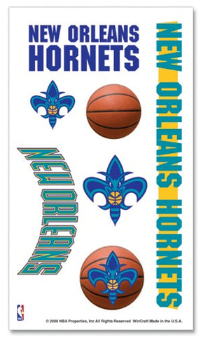 New Orleans Hornets Temporary Tattoos