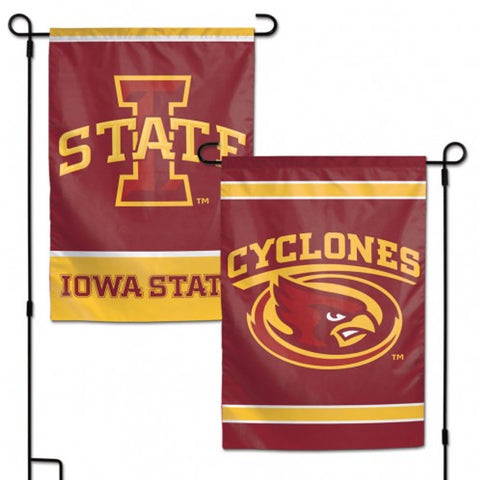 Iowa State Cyclones Flag 12x18 Garden Style 2 Sided