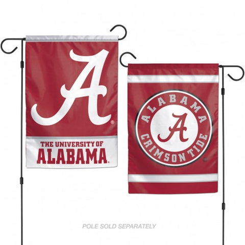 Alabama Crimson Tide Flag 12x18 Garden Style 2 Sided