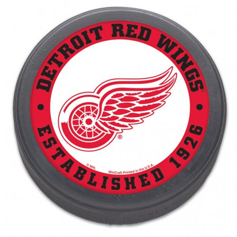 Detroit Red Wings Hockey Puck - Packaged - Est. 1926