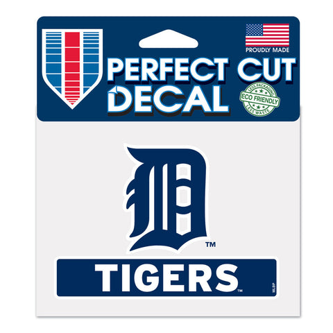 Detroit Tigers Decal 4.5x5.75 Perfect Cut Color - Special Order