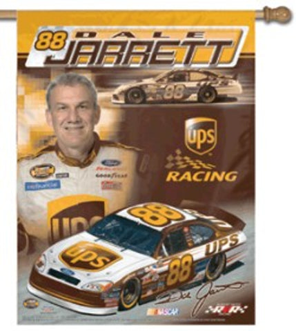 Dale Jarrett Banner 27x37 Vertical