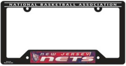 New Jersey Nets Plastic License Plate Frame