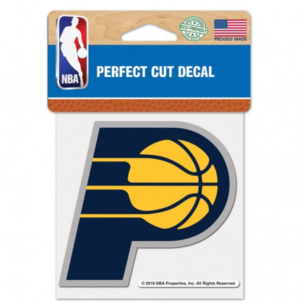 Indiana Pacers Decal 4x4 Perfect Cut Color - Special Order