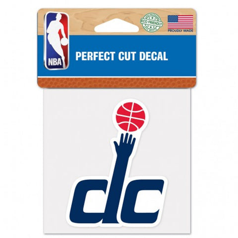 Washington Wizards Decal 4x4 Perfect Cut Color - Special Order
