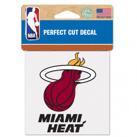 Miami Heat Decal 4x4 Perfect Cut Color - Special Order
