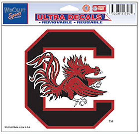 South Carolina Gamecocks Decal 5x6 Ultra Color