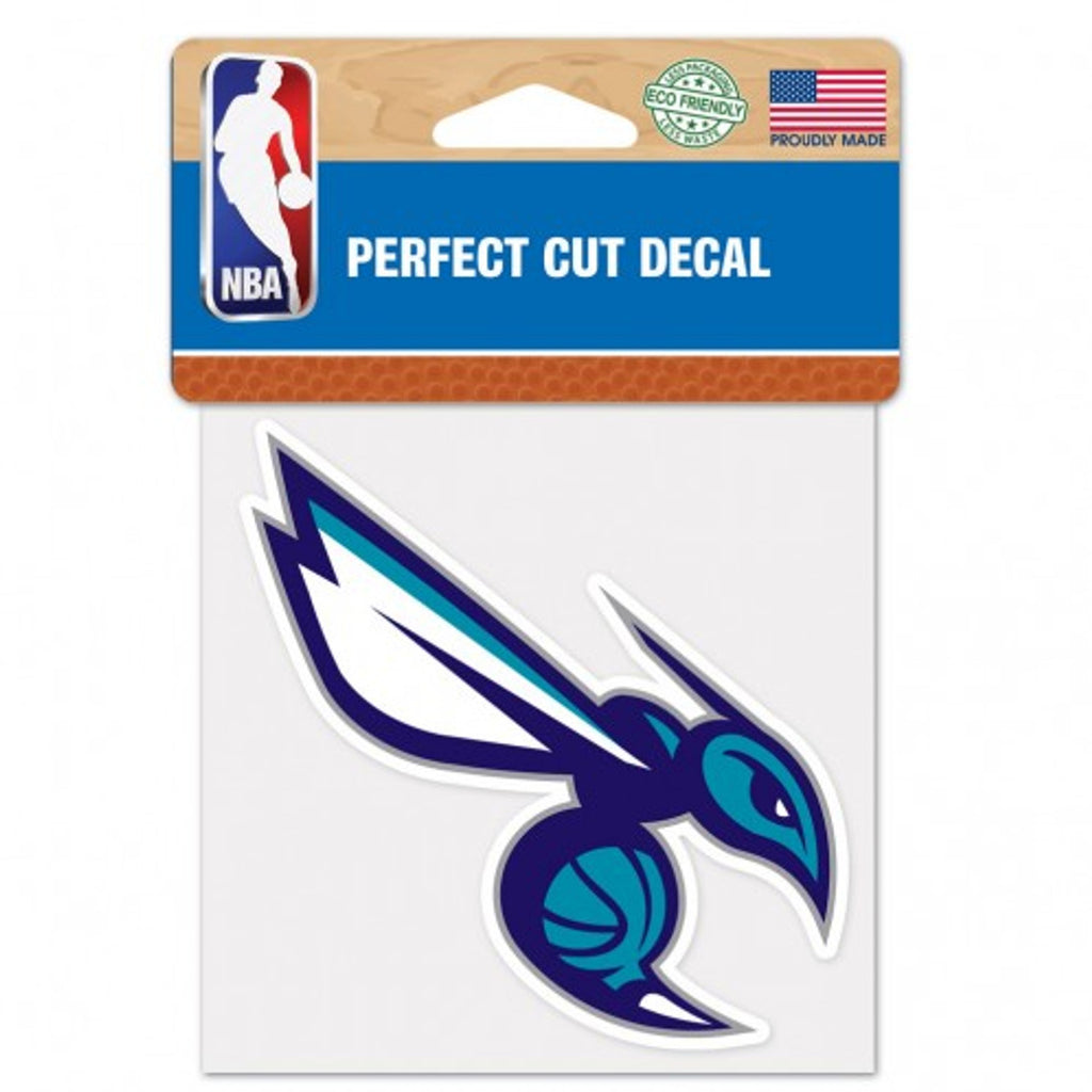 Charlotte Hornets Decal 4x4 Perfect Cut Color - Special Order
