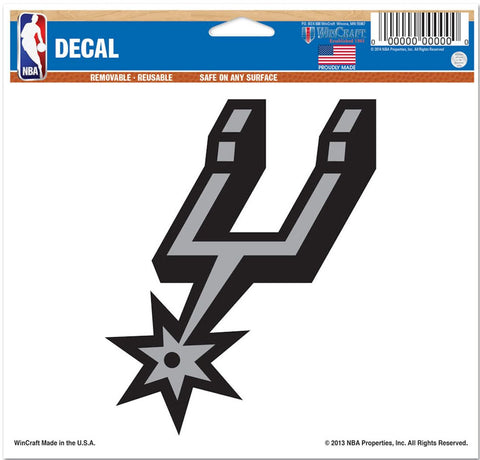 San Antonio Spurs Decal 5x6 Ultra - Special Order