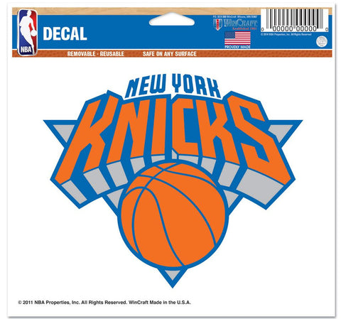 New York Knicks Decal 5x6 Ultra - Special Order