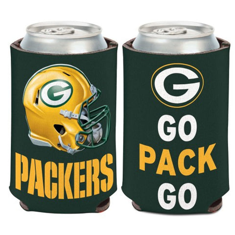 Green Bay Packers Can Cooler Slogan Design