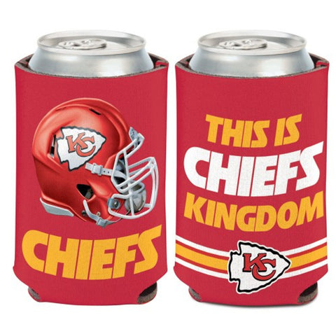 Kansas City Chiefs Can Cooler Slogan Design
