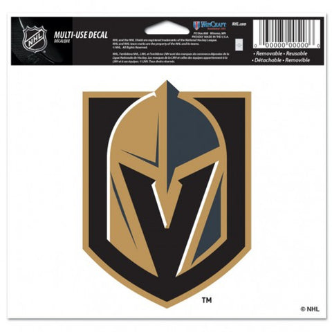 Vegas Golden Knights Decal 5x6 Multi Use Color - Special Order