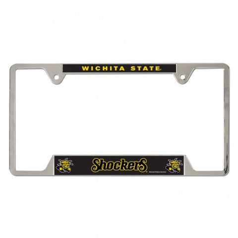 Wichita State Shockers License Plate Frame Metal - Special Order