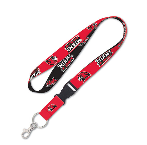 Miami of Ohio Redhawks Lanyard with Detachable Buckle - Special Order