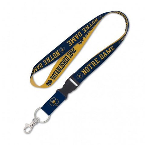 Notre Dame Fighting Irish Lanyard with Detachable Buckle