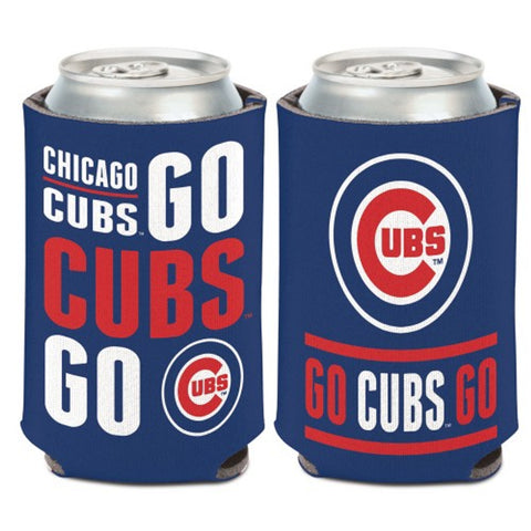 Chicago Cubs Can Cooler Slogan Design Special Order
