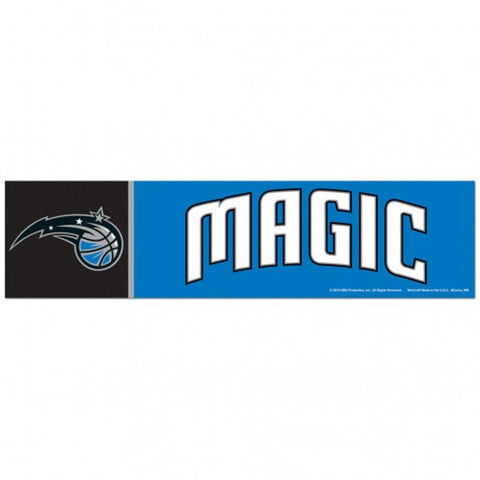 Orlando Magic Decal 3x12 Bumper Strip Style - Special Order