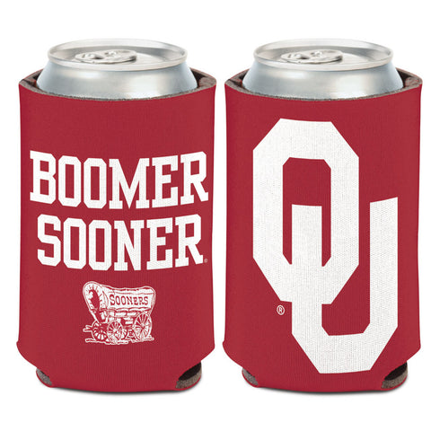 Oklahoma Sooners Can Cooler Slogan Design Special Order