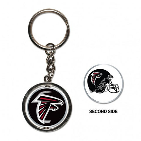 Atlanta Falcons Key Ring Spinner Style - Special Order