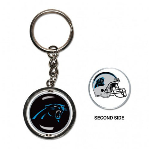 Carolina Panthers Key Ring Spinner Style - Special Order