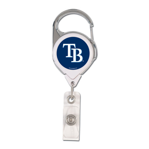 Tampa Bay Rays Badge Holder Premium Retractable - Special Order