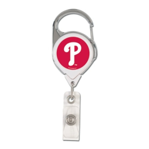 Philadelphia Phillies Badge Holder Premium Retractable - Special Order