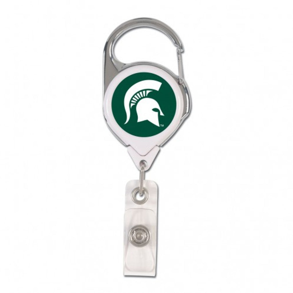 Michigan State Spartans Retractable Premium Badge Holder