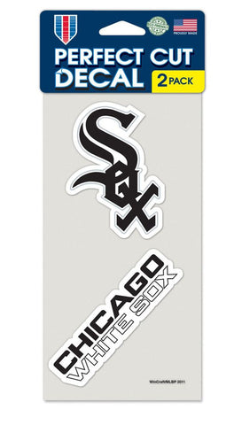 Chicago White Sox Set of 2 Die Cut Decals