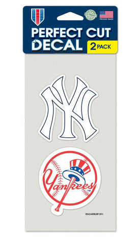 New York Yankees Set of 2 Die Cut Decals