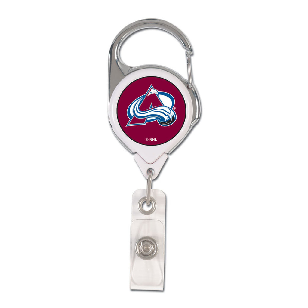 Colorado Avalanche Badge Holder Premium Retractable - Special Order
