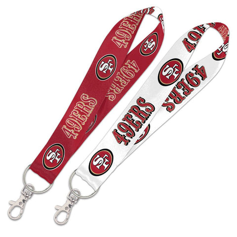 San Francisco 49ers 1" Key Strap - Special Order