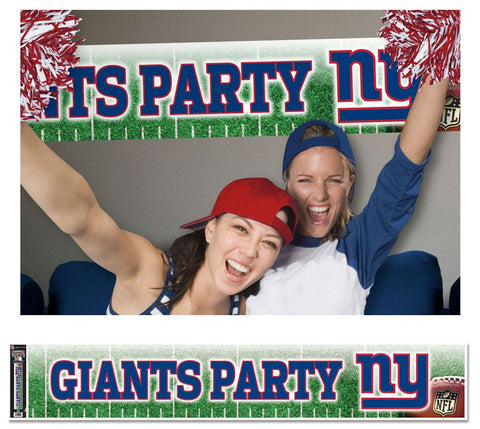 New York Giants Banner 12x65 Party Style CO