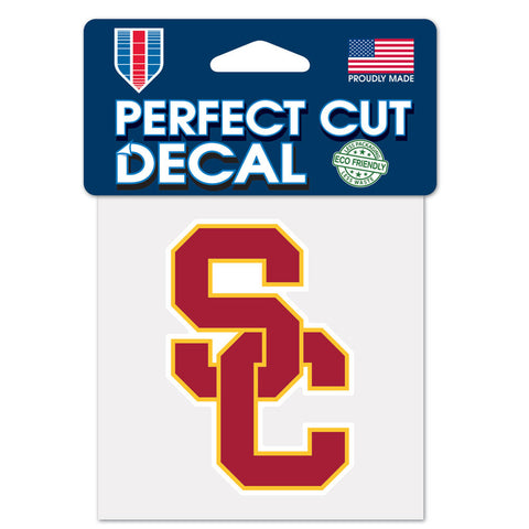 USC Trojans Decal 4x4 Perfect Cut Color