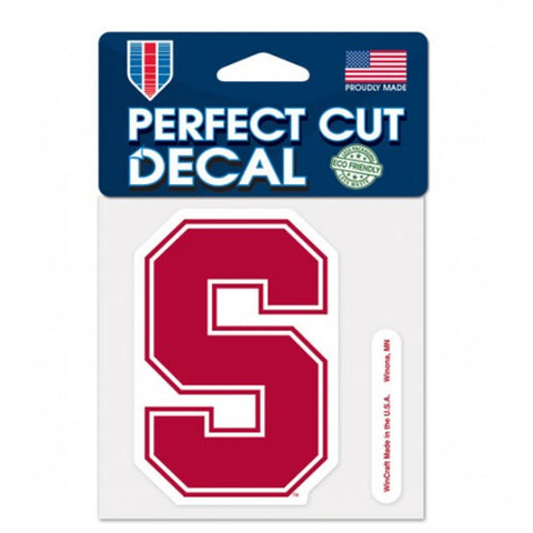 Stanford Cardinal Decal 4x4 Perfect Cut Color - Special Order