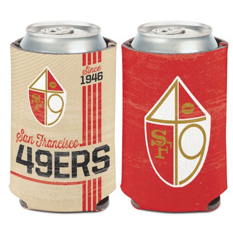 San Francisco 49ers Can Cooler Vintage Design Special Order