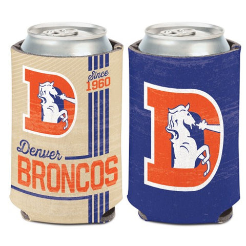 Denver Broncos Can Cooler Vintage Design Special Order