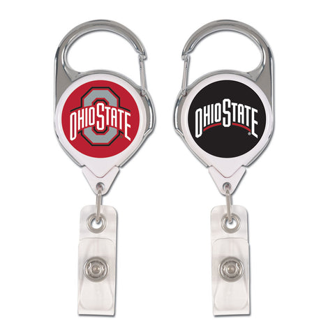 Ohio State Buckeyes Badge Holder Premium Retractable